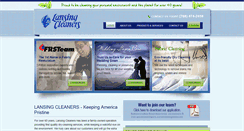 Desktop Screenshot of lansingcleaners.com